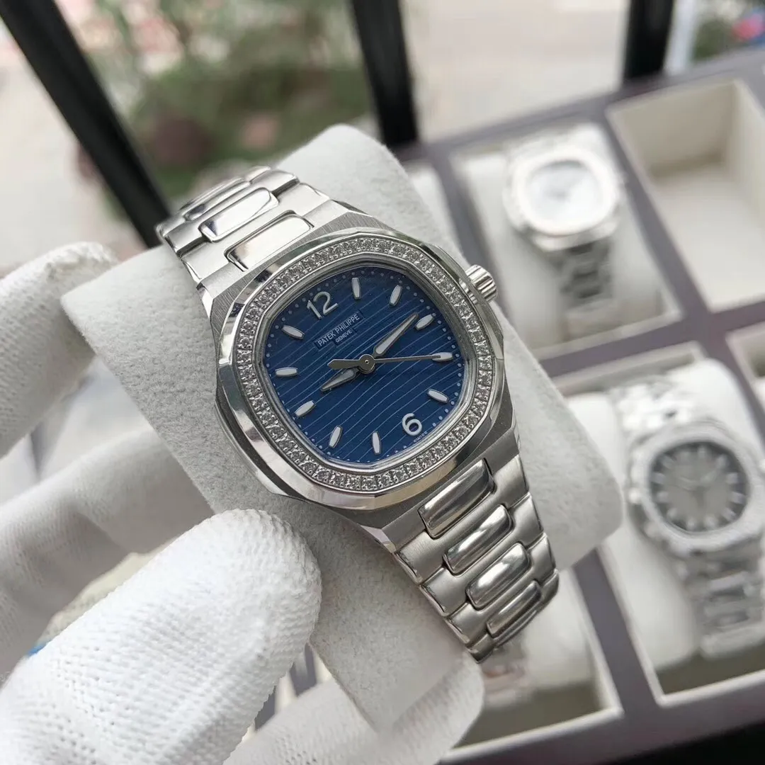 【Foreign trade import】💰1640! Women's Nautilus Patek Philippe - Nautilus Series 🌹🌹🌹 Trendy and generous collection, all-round creation of women's exclusive watches 316L stainless steel case, automatic winding movement, size 30mm × thickness 10mm🔥Top quality products continue to be produced🔥